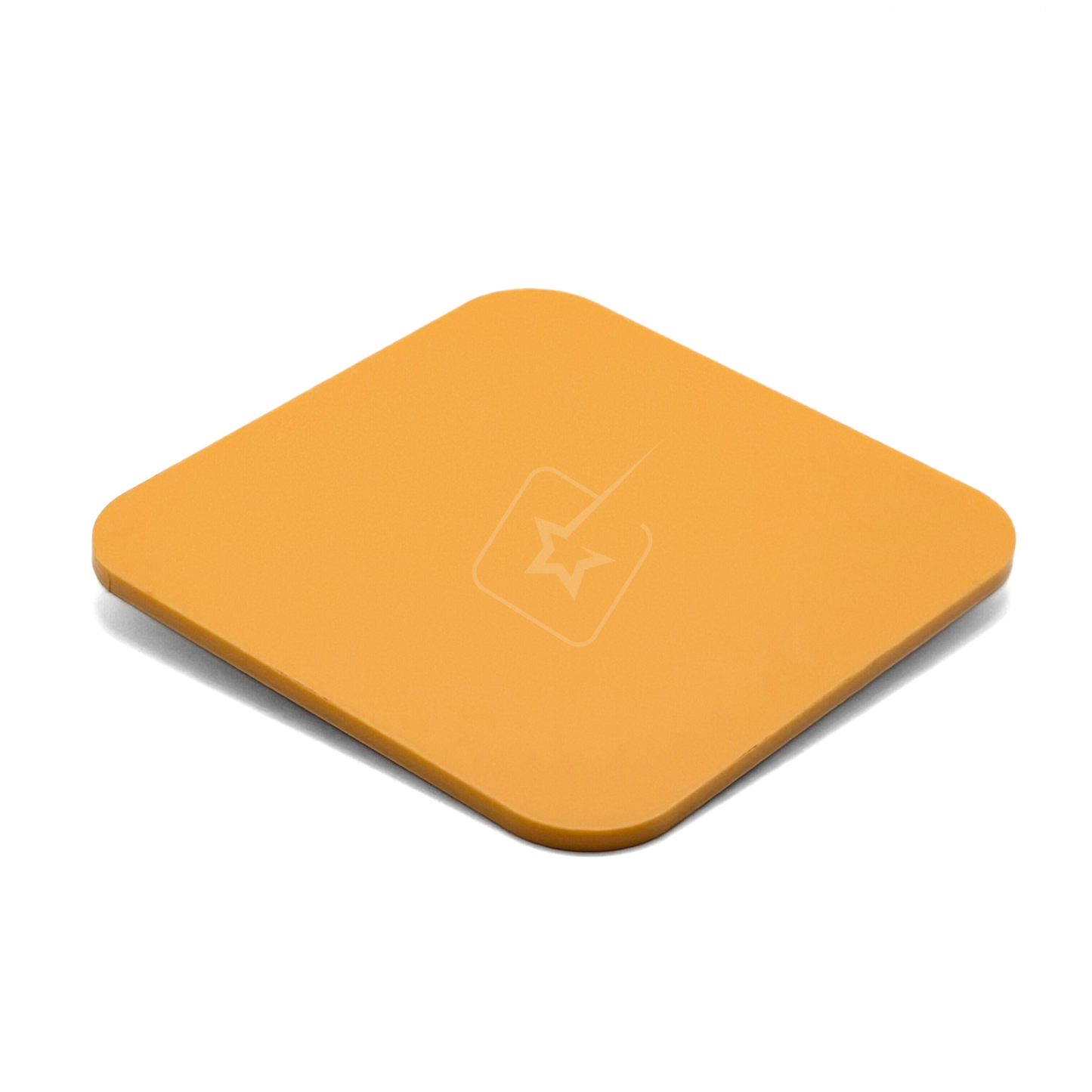 Acrylique pastel orange