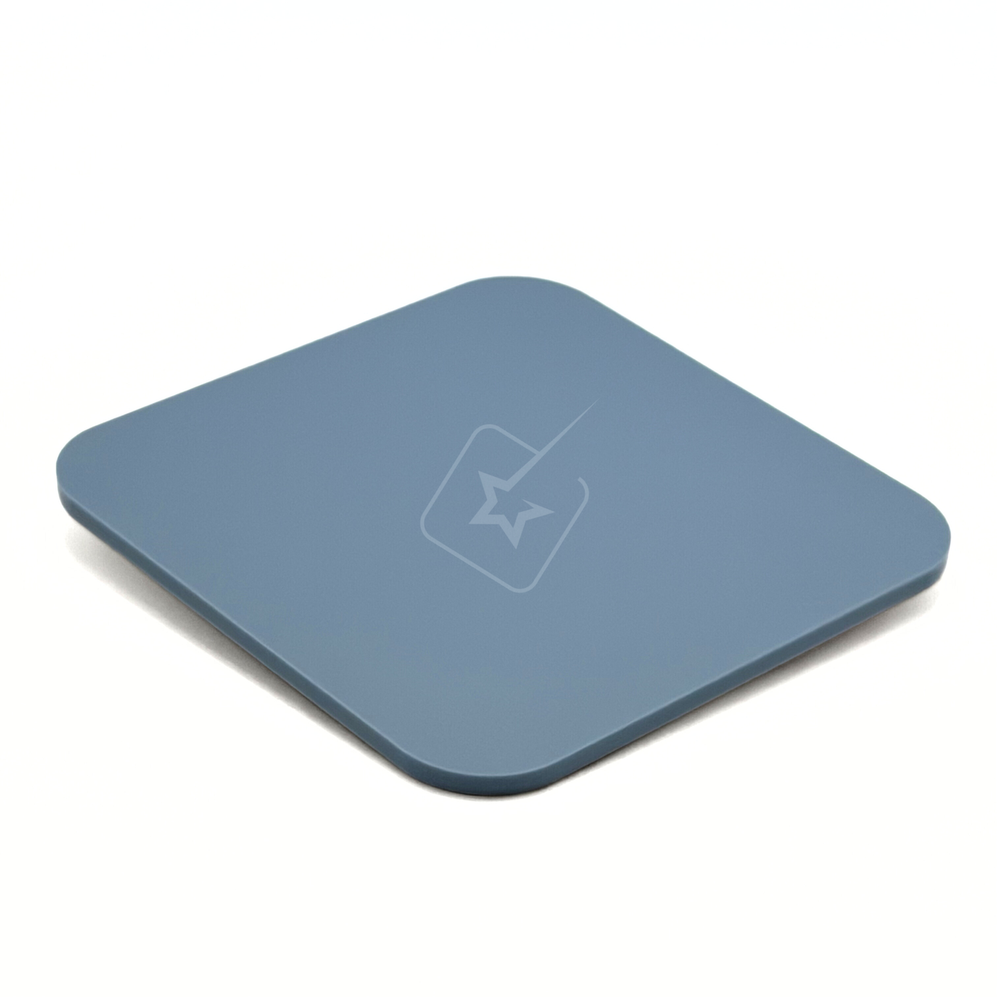 Plaque plexiglass bleu foncé pastel 60x30 cm PMMA coulé compatible xTool pour découpe laser 