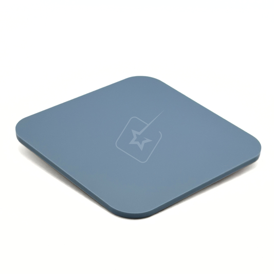 Plaque plexiglass bleu foncé pastel 60x30 cm PMMA coulé compatible xTool pour découpe laser 