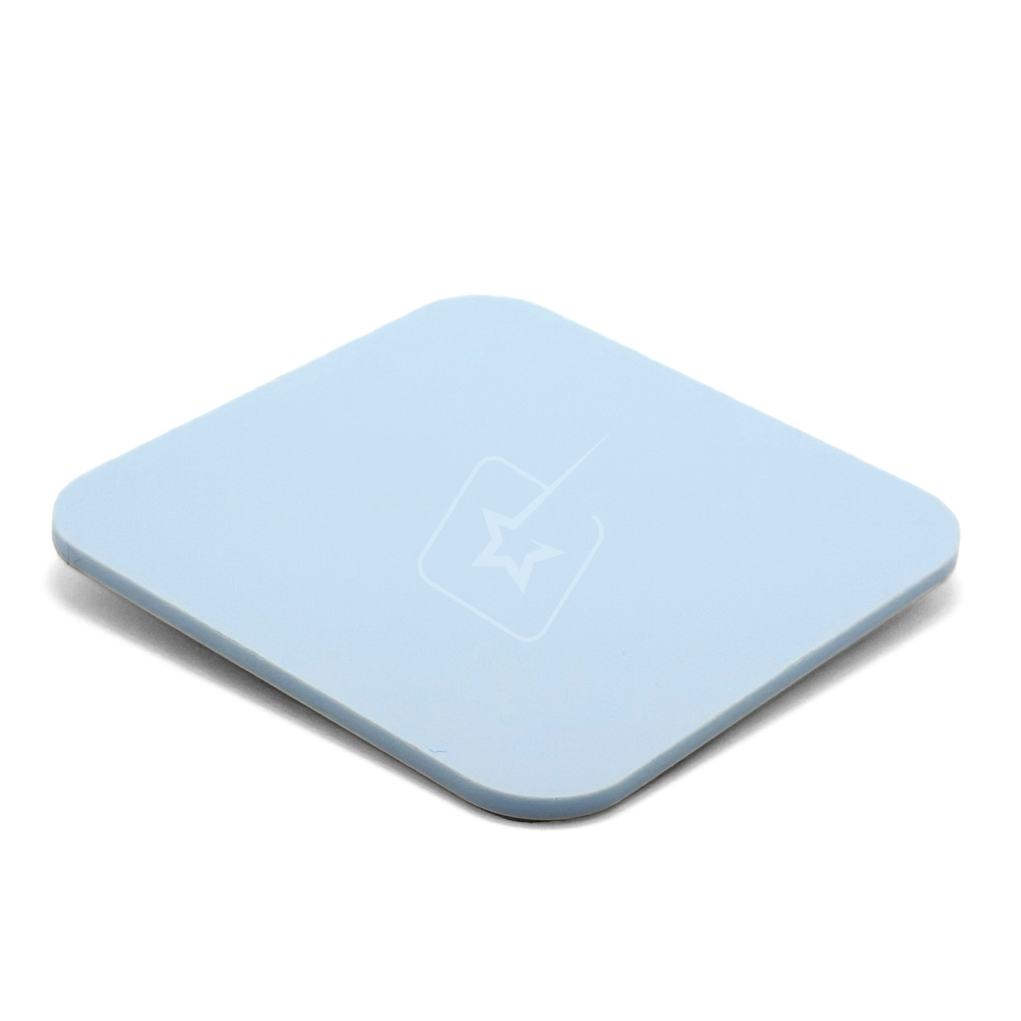 Plaque plexiglass bleu pastel 60x30 cm PMMA coulé compatible xTool pour découpe laser